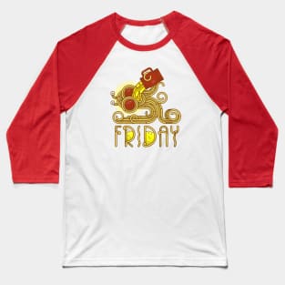 Drunk Friday Baseball T-Shirt